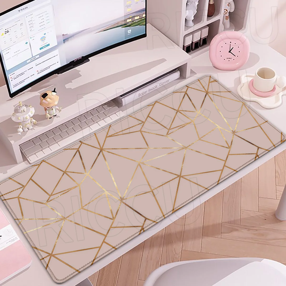 XXL Computer Mouse Pad Gaming PC Accessories Large Mause Pad prism Sense of Science Printing Rug Desk mat Keyboard Pad table mat