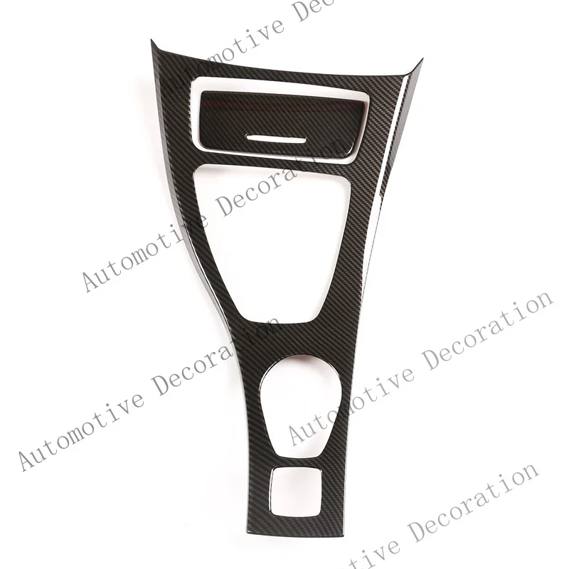 Z+ ABS Carbon Fiber Center Console Panel Trim For BMW 3 Series Convertible 07-12
