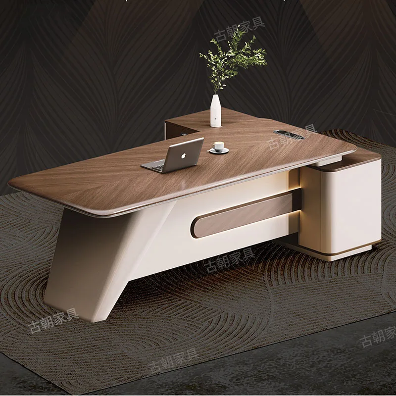 Minimalist Modern Office Desk Executive Decoration Luxury Storage Aesthetic Office Desk Display Crafts Ufficio Salon Furniture