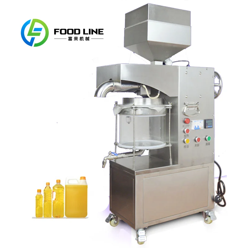 

20 ~ 30 кг на час Производитель пищевого масла Пресс для кокосового масла с фильтром