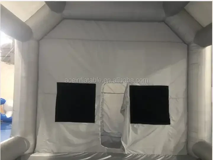 كشك الطلاء، محطة عمل السيارة للبيع Cabina De Pintura غطاء سيارة قابل للنفخ طلاء متنقل خيمة رذاذ كشك طلاء قابل للنفخ