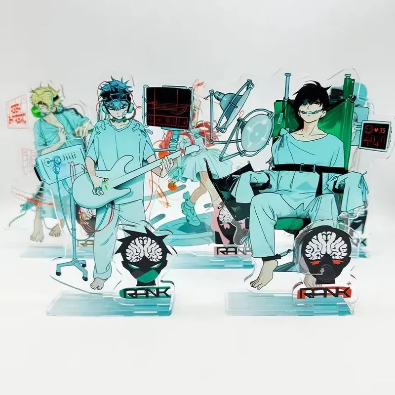 Anime ALIEN STAGE Grote Muziek Stand SUA MIZI Ivan Tot Luka Hyuna Acryl Staande Teken Model Houder Bureau Display Decor Speelgoed Geschenken