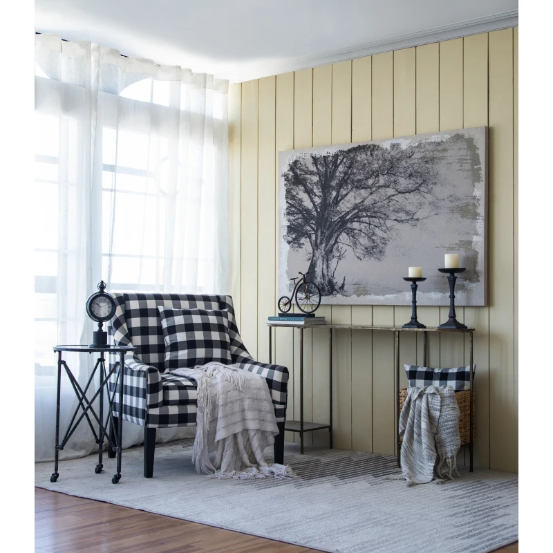 Большой художественный принт на холсте Arboreal Shelter 59 x 39, настенное искусство с цветочным рисунком в традиционном стиле, акцент для домашнего декора