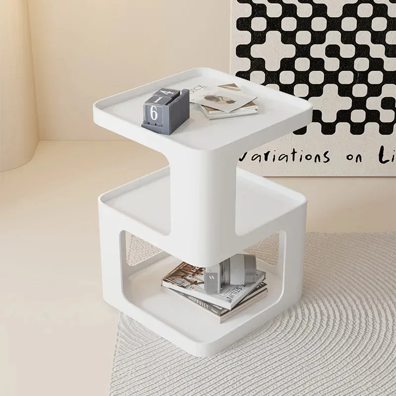 Mesa auxiliar de lujo moderna, mueble para sofá, sala de estar, mesita de noche creativa con personalidad, Mini mesa de centro pequeña nórdica, nuevo