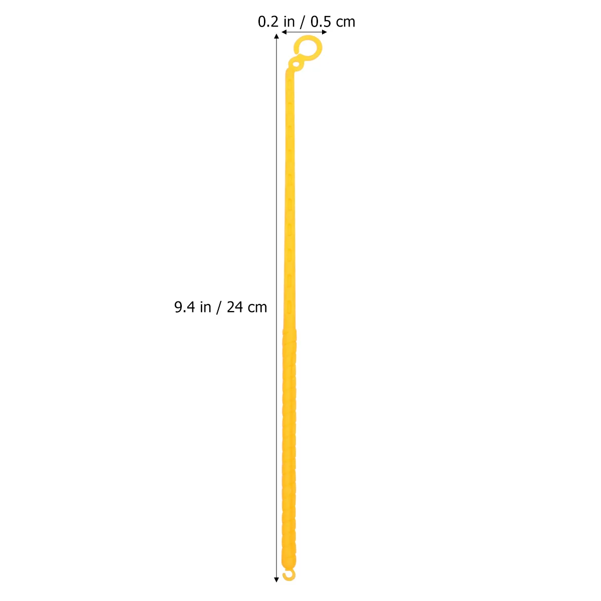 100 قطعة 23 سنتيمتر فانوس بلاستيكي مقبض السلس يده فانوس قضيب للحزب مهرجان جمع ديكور المنزل استخدام البرتقال #5
