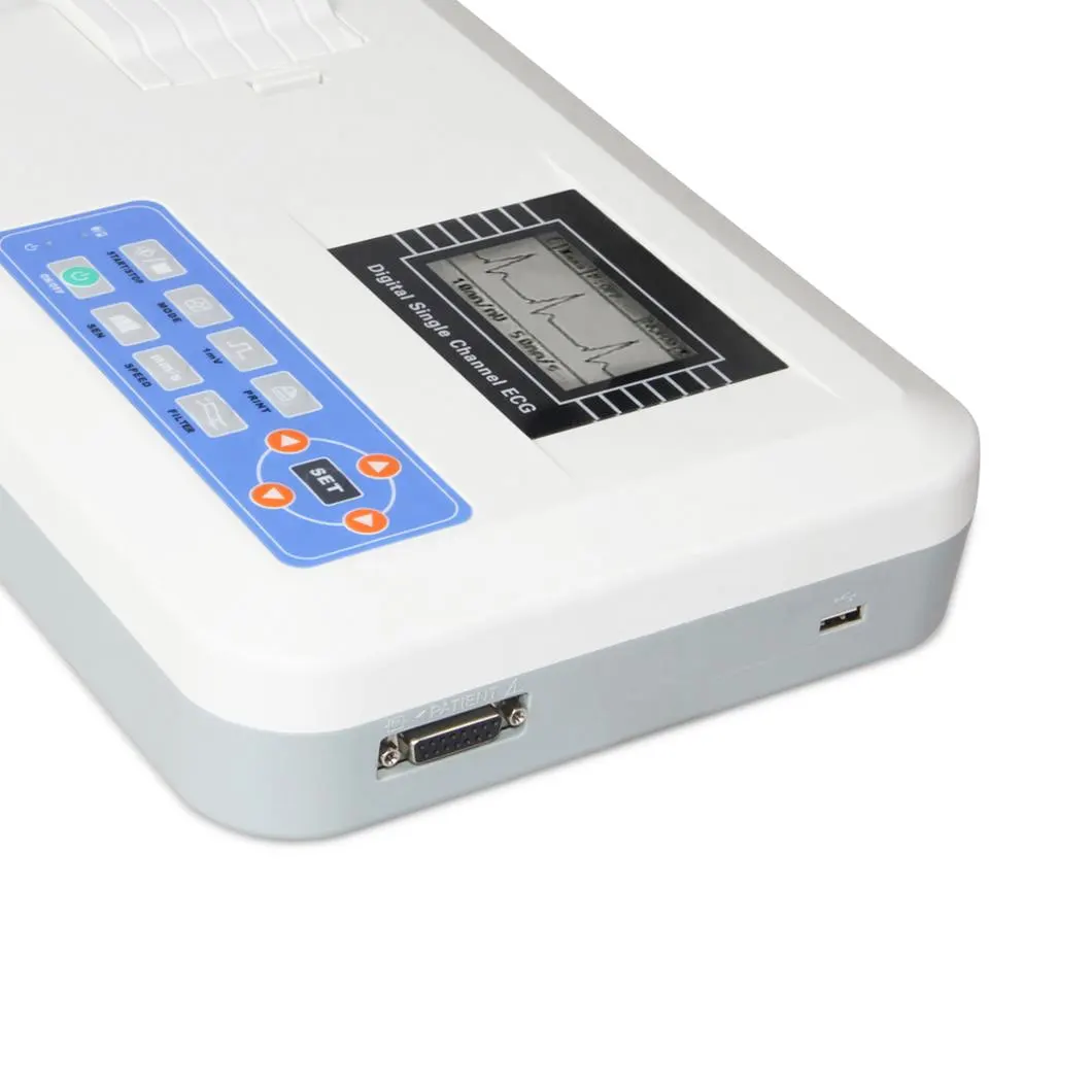 Manufacturer Veterinary Portable Handheld Multiparameter Heart Rate Monitor ECG EKG
