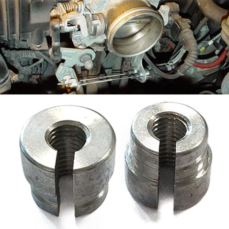 Billet Aluminum Throttle Cable Bushings For BMW E30 E34 E28 E39 E36 M20 M30 M50 S14 M60 D7YA
