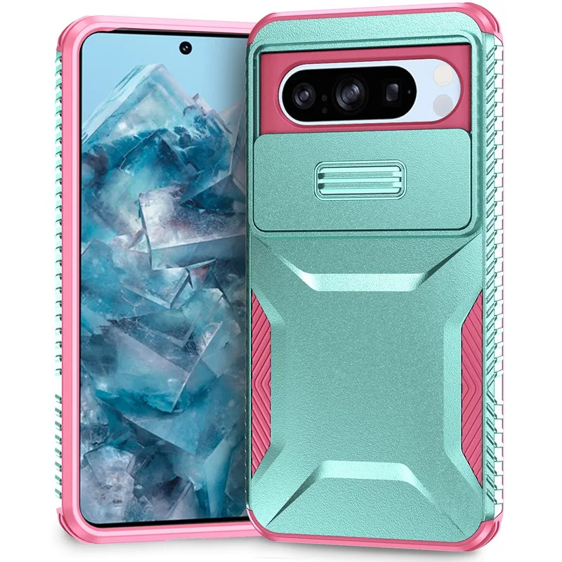 Etui na Google Pixel 8A Pixel8 Pro Military Grade Antiskid Camera Lens Slide Cover Google Pixel 8 Pro Hard Cases Pixel8A Covers