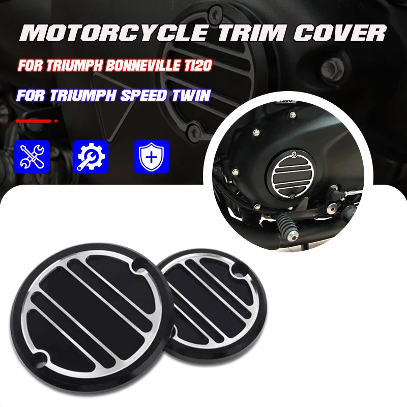 

Новый значок сцепления мотоцикла, инспекционная крышка для Triumph Street Twin Bonneville T100 T120 Bobber Thruxton Scrambler 2016-2019