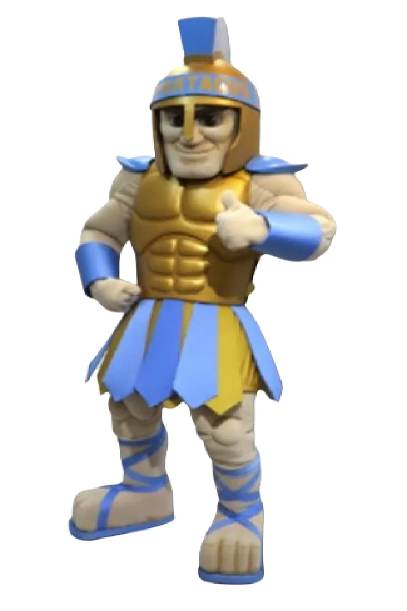 Disfraz de mascota espartana guerrero troya caballero titan disfraz de fantasía personalizado kit de cosplay de anime mascota tema vestido de lujo 0370