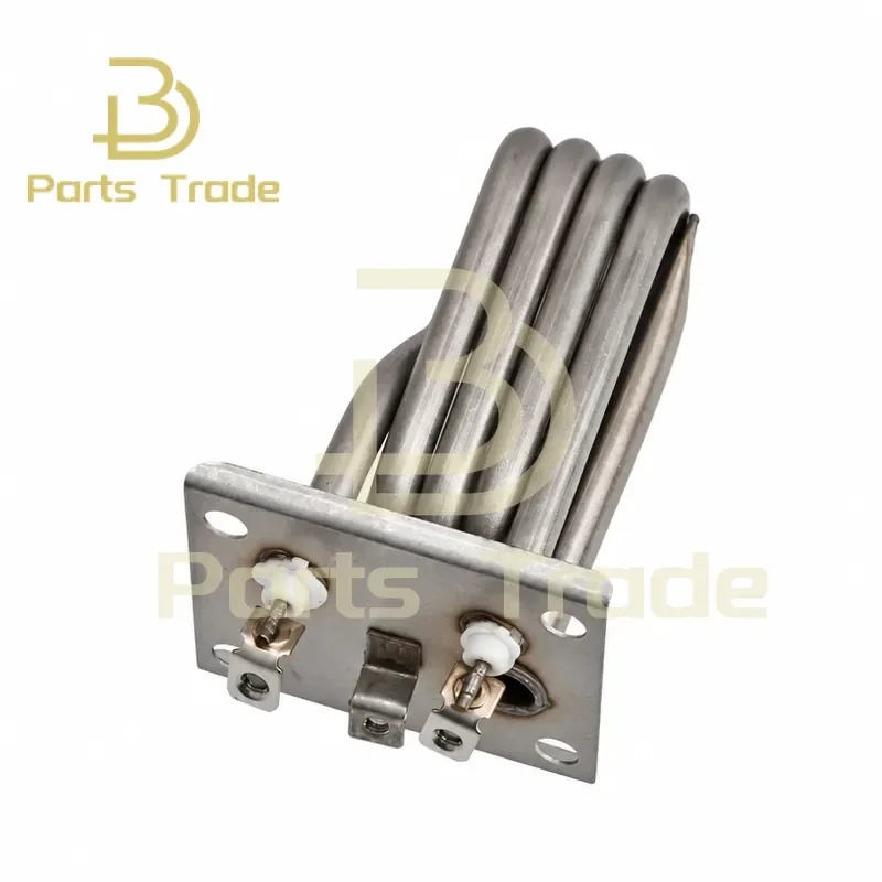 2800W 220V Electric Heating Element for Electric Barrels SUS304 Square Cap Size 62x53mm Steam Can Tubular Heating Element