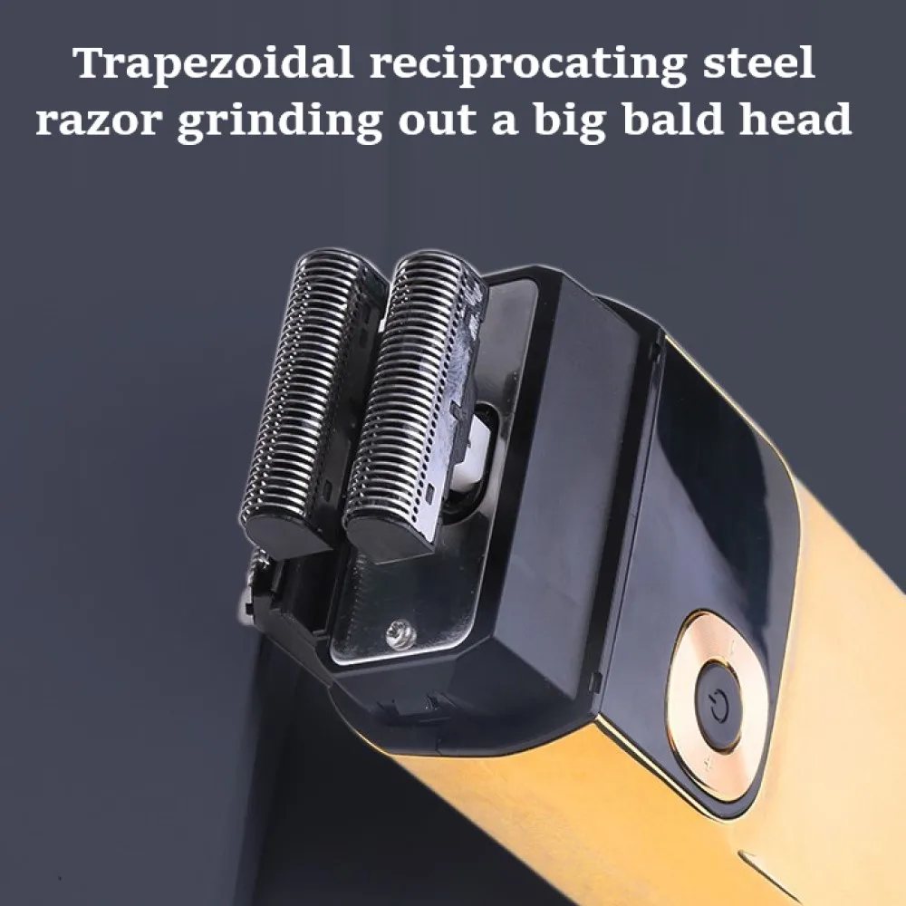 Original KM-2026 Kemei-2028 Electric Shavers Blades Golden Foil Knife Net and Cutter Head Suitable for Floating Razor