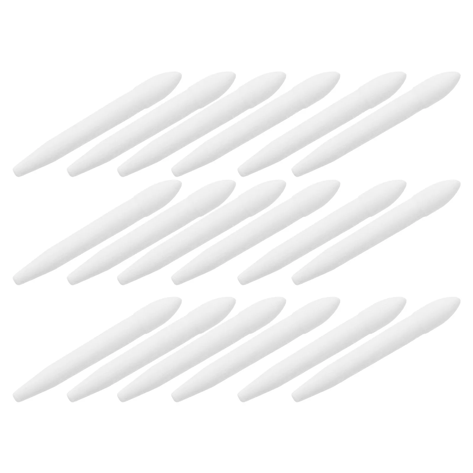 

20Pcs White Round Replacement Nibs for Watercolor Oil-Based Markers Smooth Drawing Writing Art Supply Paint Pen Tip Replacement