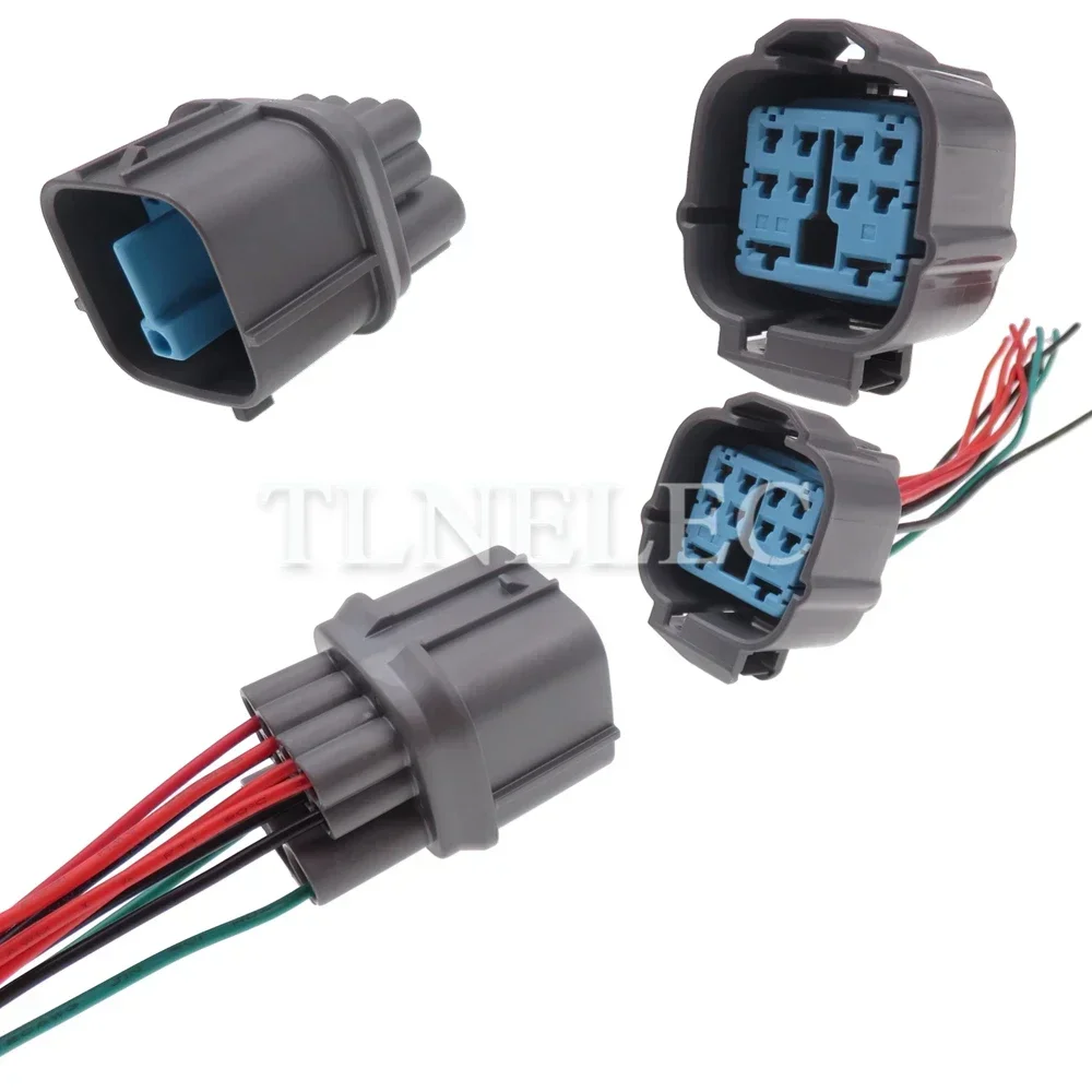 10 Pin Way Car Male Female Docking Socket With Wires Auto Composite Connectors 6189-0555 6181-0381 6918-1267