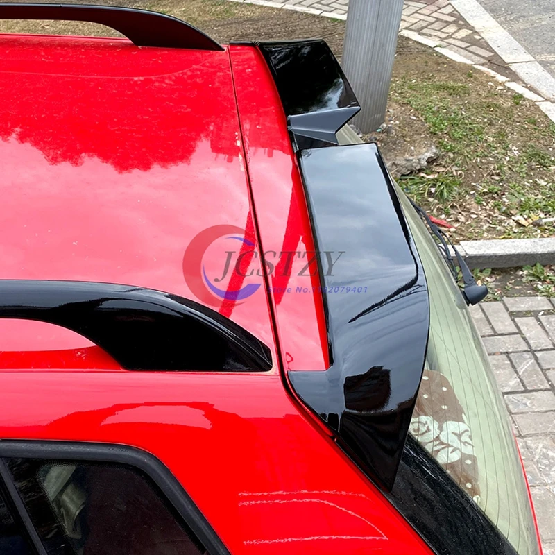 For VW Polo 4 MK4 9N 9N3 Car Rear Roof Spoiler 2003 To 2008 Wing Tuning Top Splitter Exterior Auto Accessories Body Kit view 5
