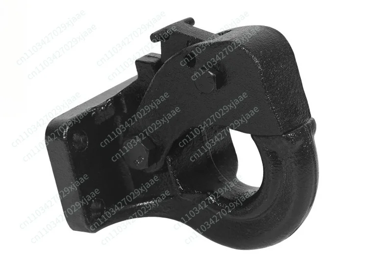 Heavy Duty Rigid Pintle Hook Car Trailer Hook Matte Black Towing Car Towbar RV Parts Camper Caravan Motorhome Accessories