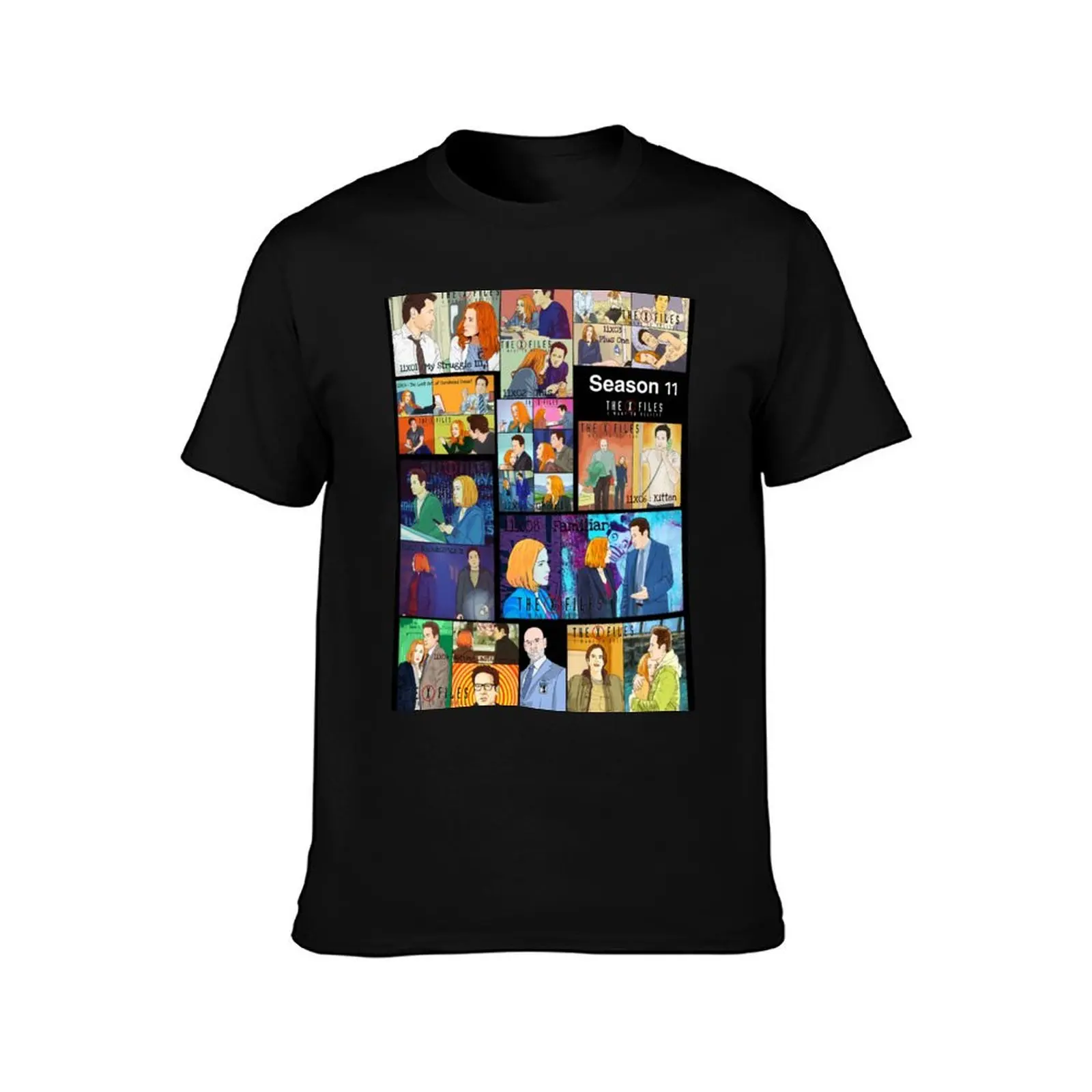 The X files season 11 all the episodes ( more 70 designs XFiles in my shop) T-Shirt Lightweight Print T-Shirt