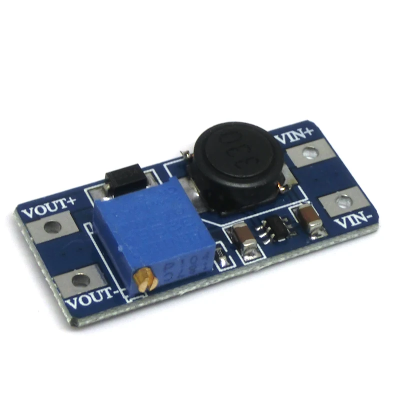MT3608 DC-DC Step Up Converter Booster Power Supply Module Boost Step-up Board MAX output 28V 2A