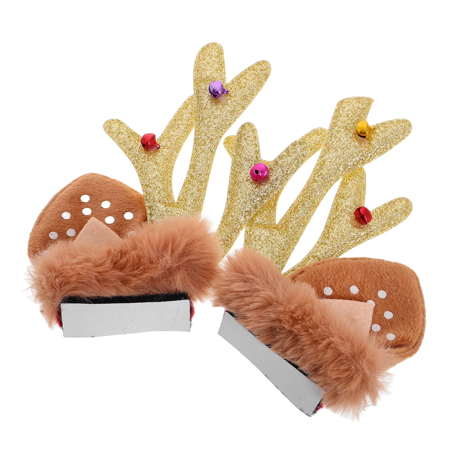 

1Pair Reindeer Antler Ornaments Christmas Motorcycle Bicycle Decoration Accessories for Women Men