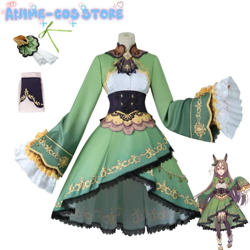 

Anime game Satono Diamond Cosplay Costume Pretty Derby Carnival Uniform Halloween Costume Women Game Character cos dress Outfits