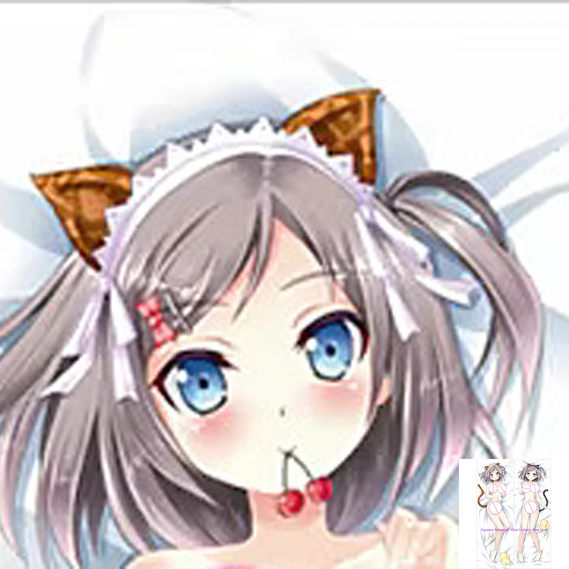 

Anime Pillow Cover Dakimakura Tsutsukakushi Tsukiko Double-Sided Print Life-Size Body Pillows Cover Adult Case Bedding Gifts