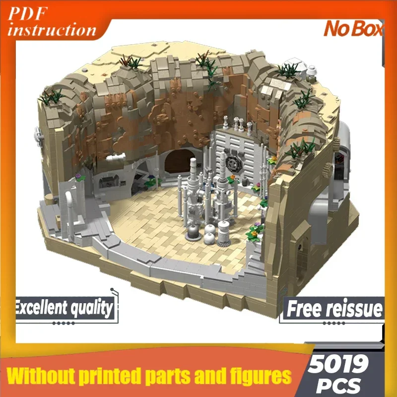 

Звездная модель фильма Moc, строительные кирпичи, космическая сладкая внутренняя часть, технология, модульные блоки, подарки, игрушки, наборы «сделай сам», сборка, Рождество