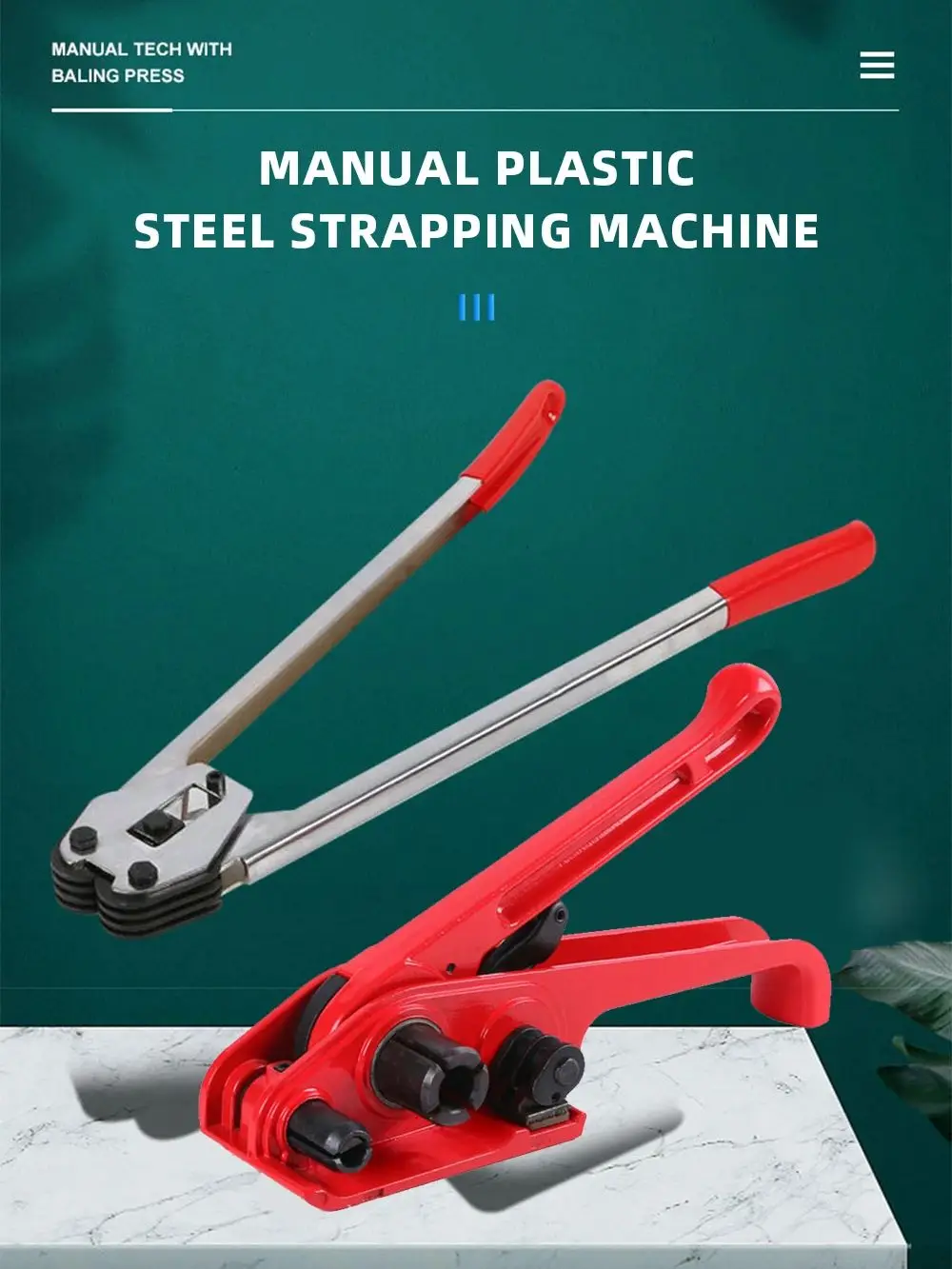 PP Belt Tensioner Multi-Function PET Plastic Belt Tensioner Manual Baler Tensioner Manual Tensioner