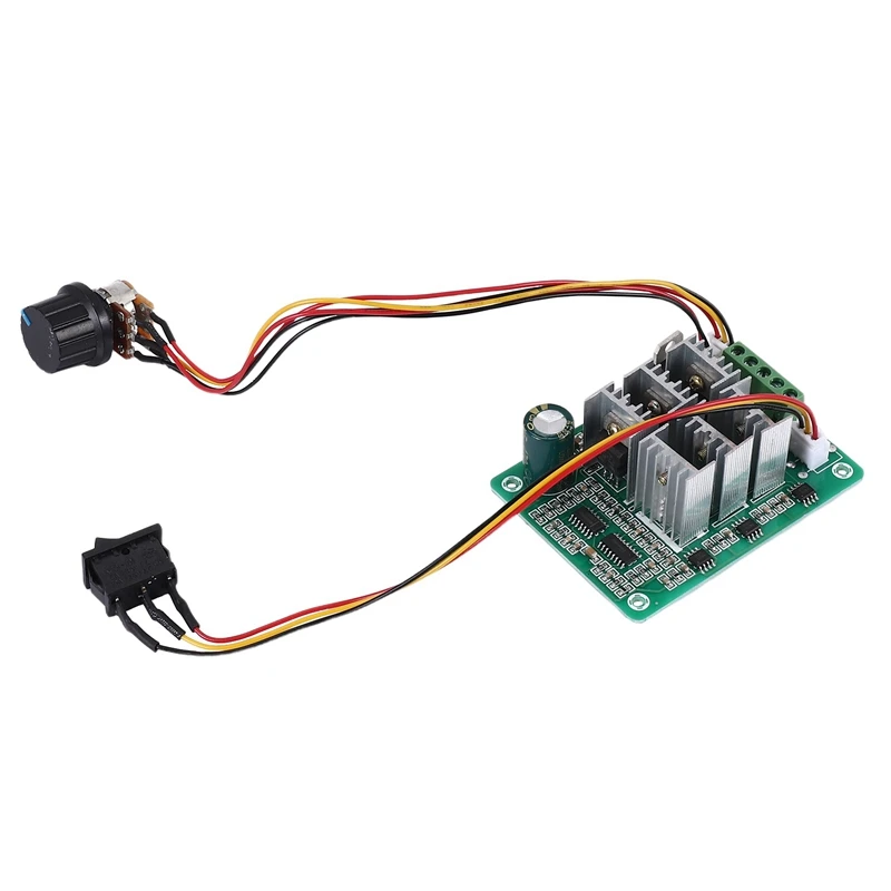 BLDC Three Phase Brushless Sensorless Motor Controller BL01 15A Violent Fan Modulation DC5V6V9V12V36V Forward and Reverse-BEAU