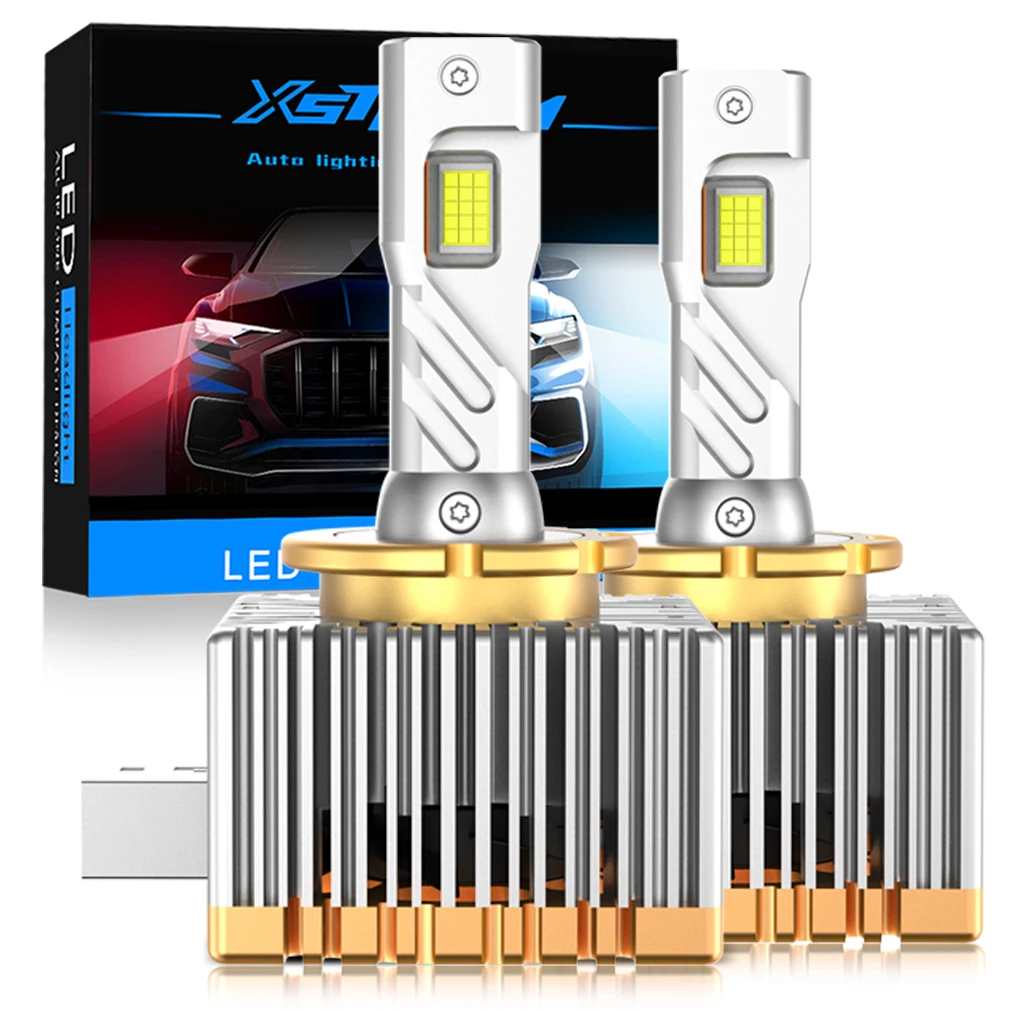 XSTORM D1S D3S LED D2S D4S D5S D8S HID Car LED Headlights Turbo  CSP Chips Plug&Play Auto Lamp Xenon White 6000K 12V