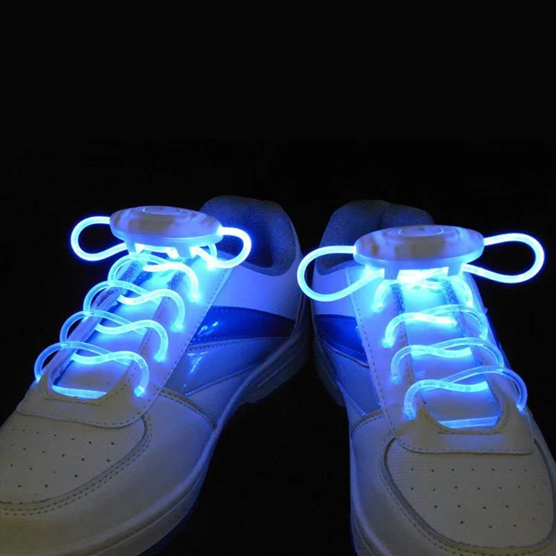 1Pcs Multi-Color Neon LED light Shoe laces Shoes Strap Glow Stick luminous Shoelace Accessories Party Supplies