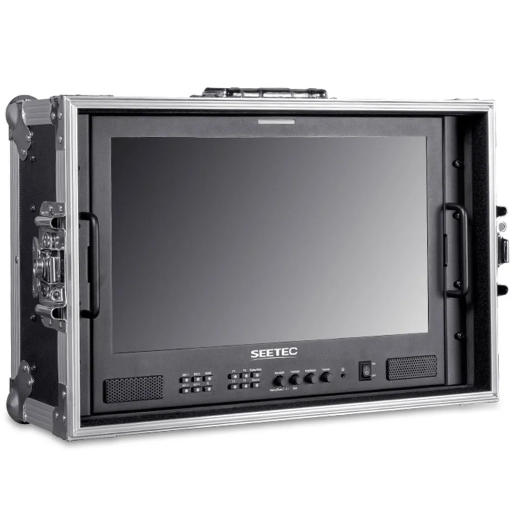 SEETEC ATEM173S-CO 휴대용 휴대용 멀티 카메라 디렉터 모니터, 17.3 인치 풀 HD, 1920x1080, 3G-SDI HDMI