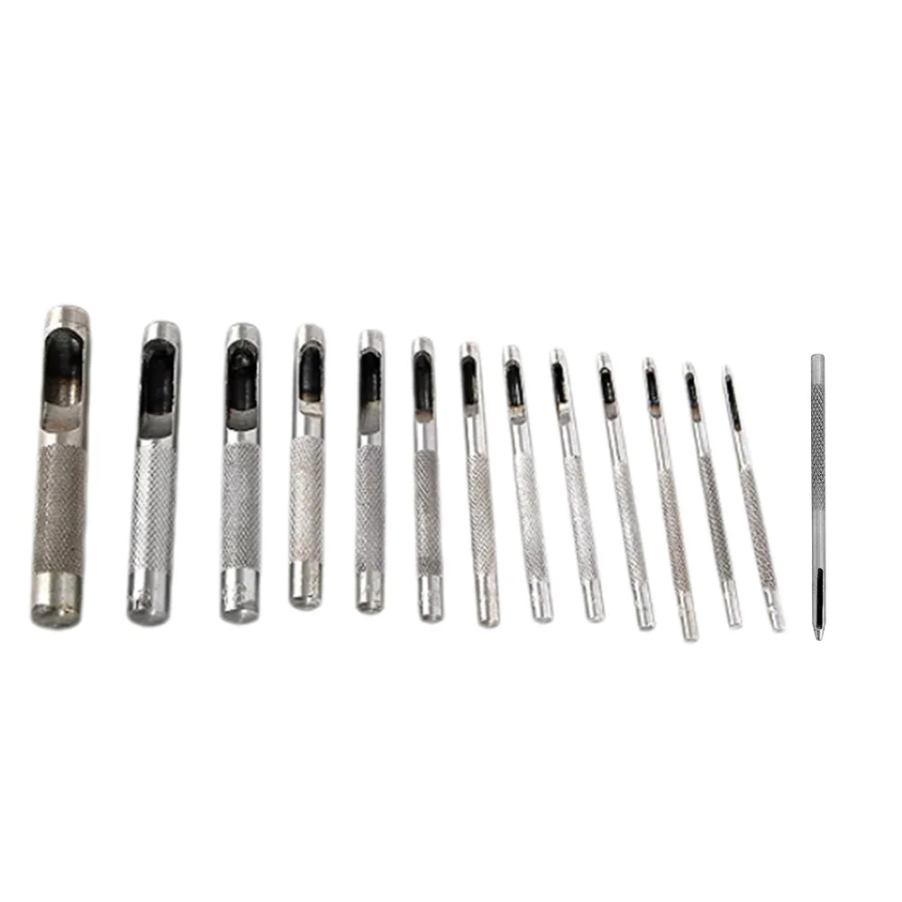 

Набор инструментов для пробивания отверстий в коже 3 мм для поделок: легкое использование молотка, нескользящий дизайн