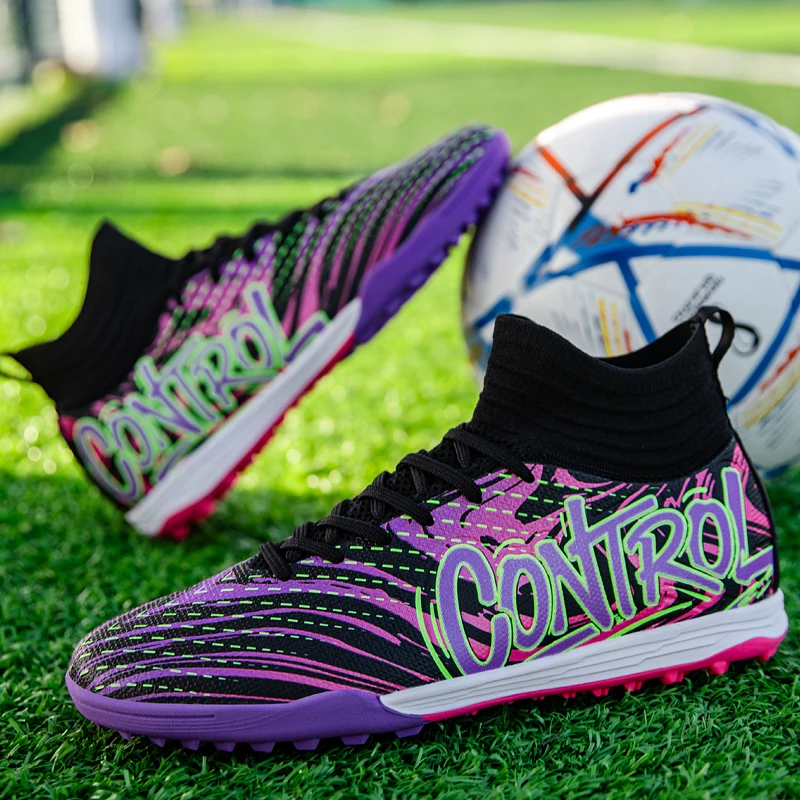 

Professional Football Boots Men Grass Soccer Shoes Adult Society Football Cleats Ultralight Training Soccer Sneakers Man Outdoor