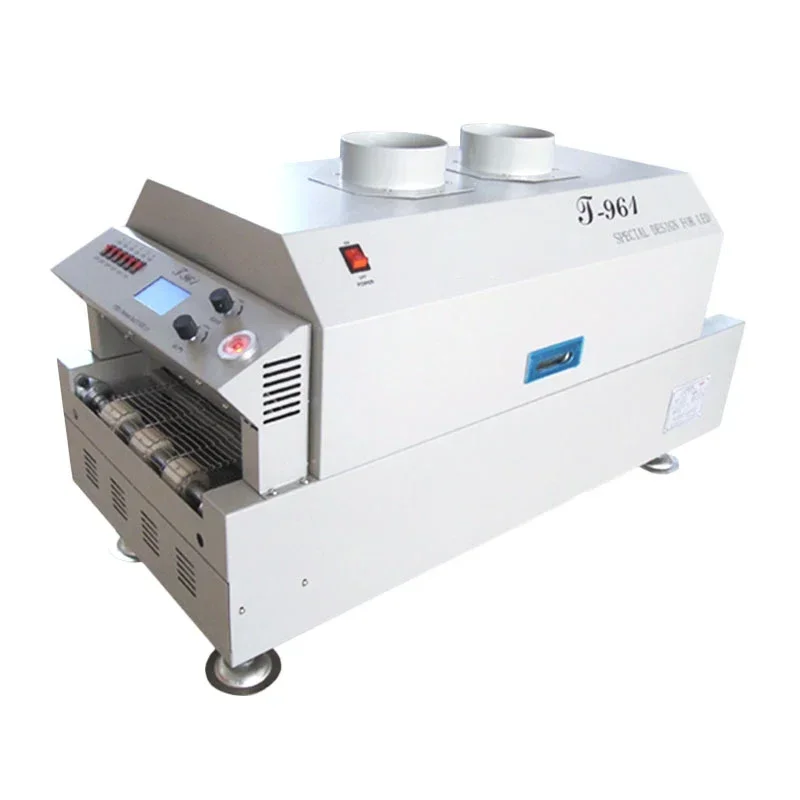 New Electric Reflow Welder T-961 Six-temperature Zone Channel Production Line 6-temperature Zone Circuit Board Welding Machine