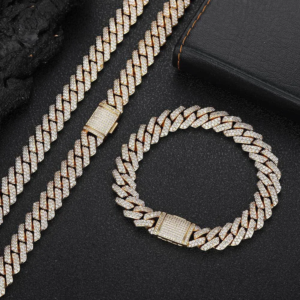 

Foruixi Pendant Necklace for Men Ice Out Custom Factory Diamond Necklaces Jewelry Hip Hop Gold Necklace