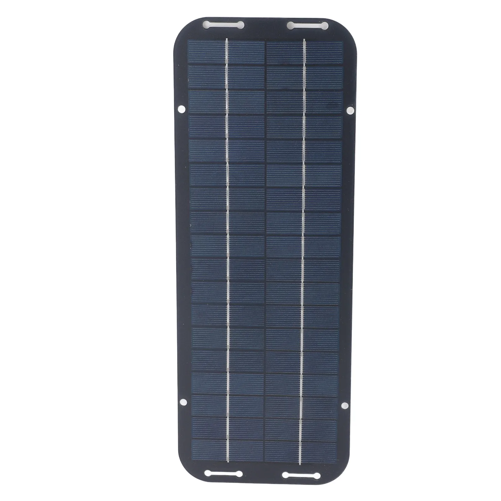 12V 5W Portable Solar Panel High Efficiency Conversion Eco Friendly Compact Solar Panel Outdoor Charger for RV Motorcycle