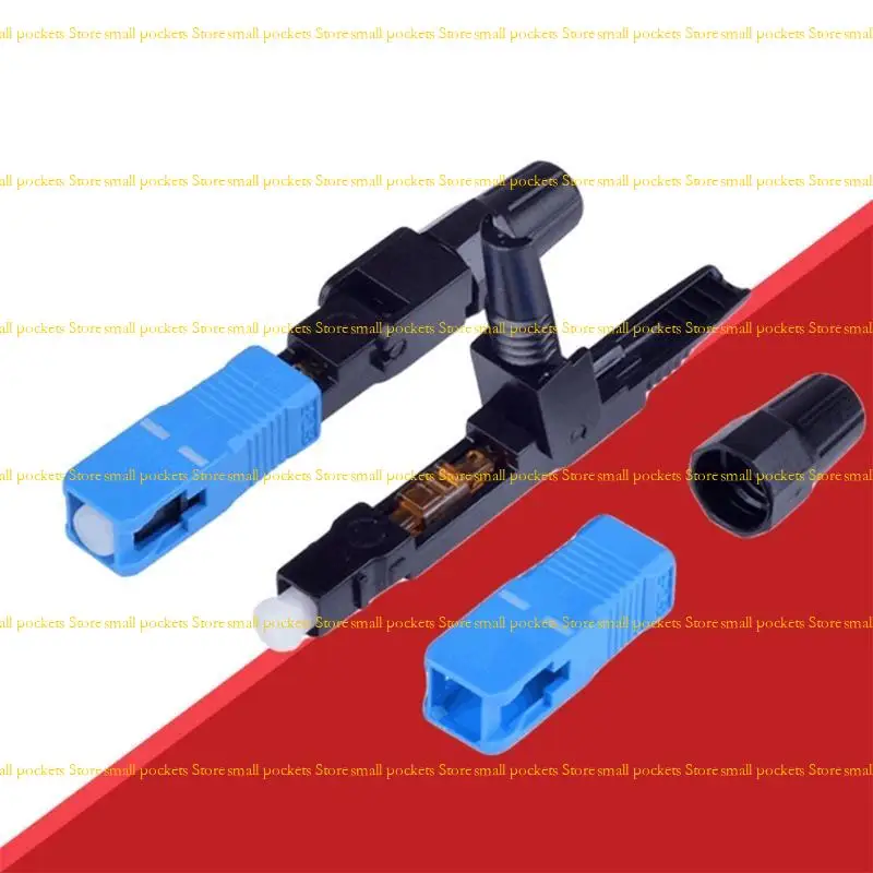 R1WD High Stability 100 Pcs ABS Material UPC Quick Connector for FTTH Long