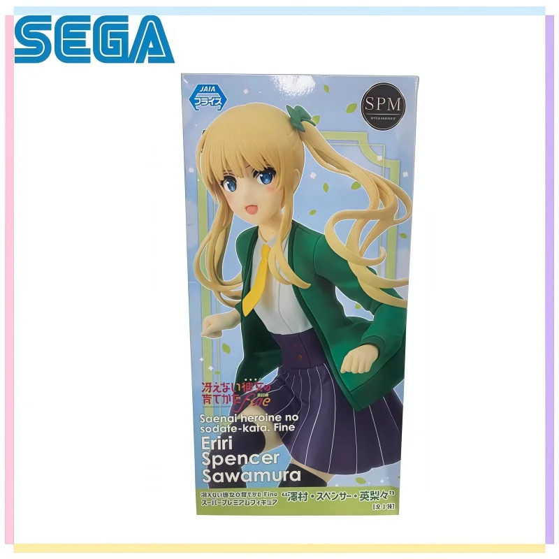 

In Stock 100% Original SEGA How To Raise A Boring Girlfriend Sawamura Spencer Eriri Action Figure Model Doll Brand New Boexd