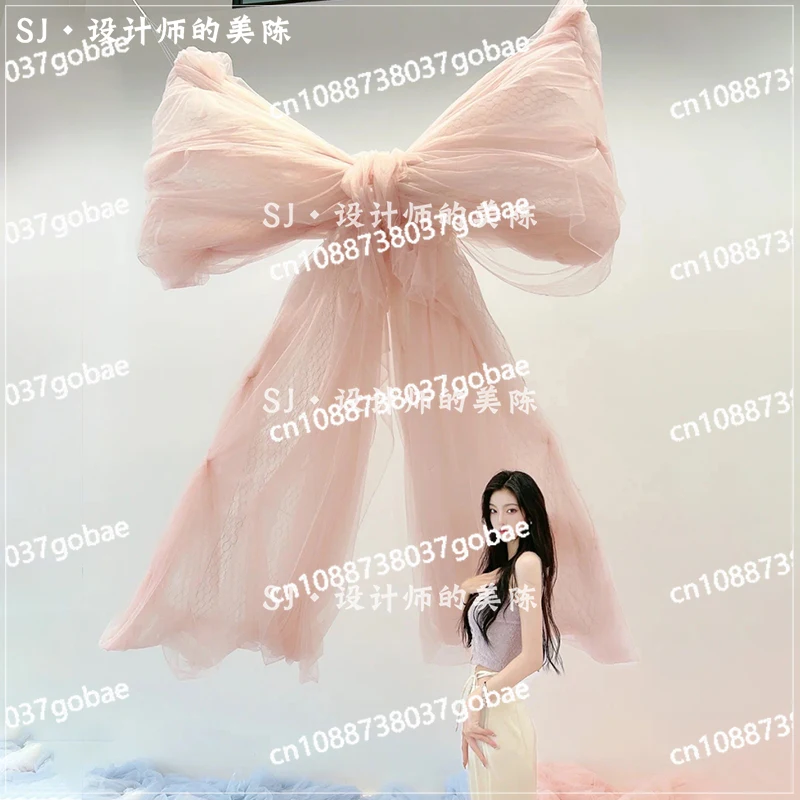 Christmas Super Giant Eva Bow Mei Chen Decoration Internet Celebrity Store Clock in Photo Wall Prop Arrangement