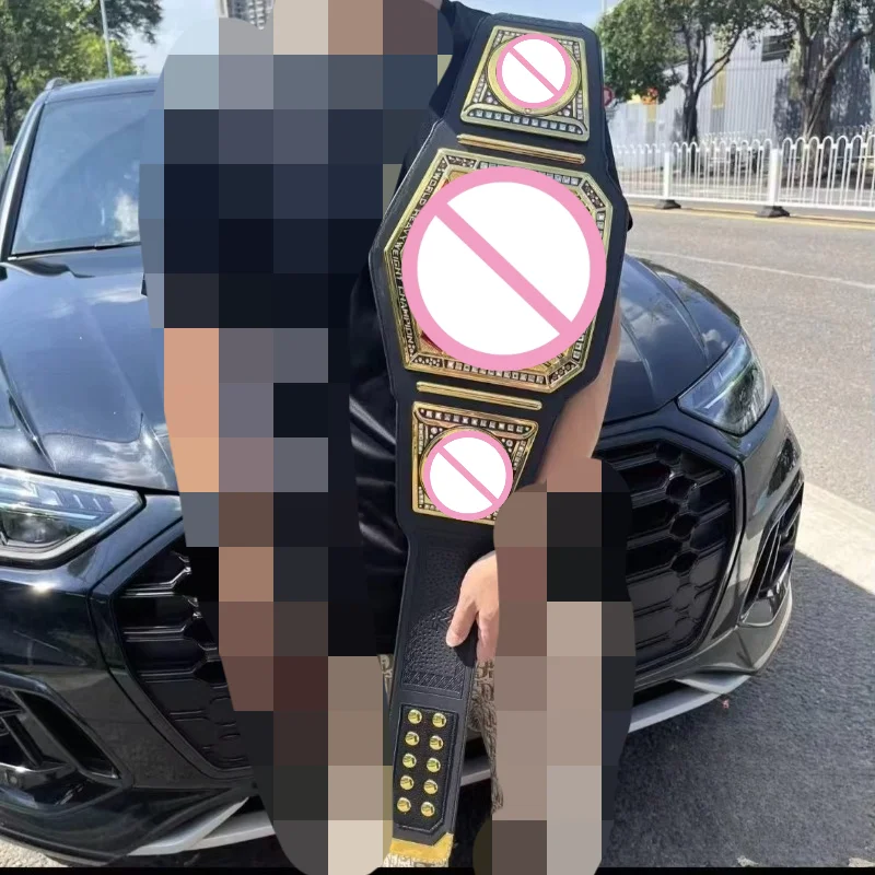 Weltmeisterschaftsgürtel im Schwergewicht und unumstrittener Meistergürtel, Goldgürtel, Charaktere, Beruf, Wrestling, Gladiatoren, Gürtel, Cosplay