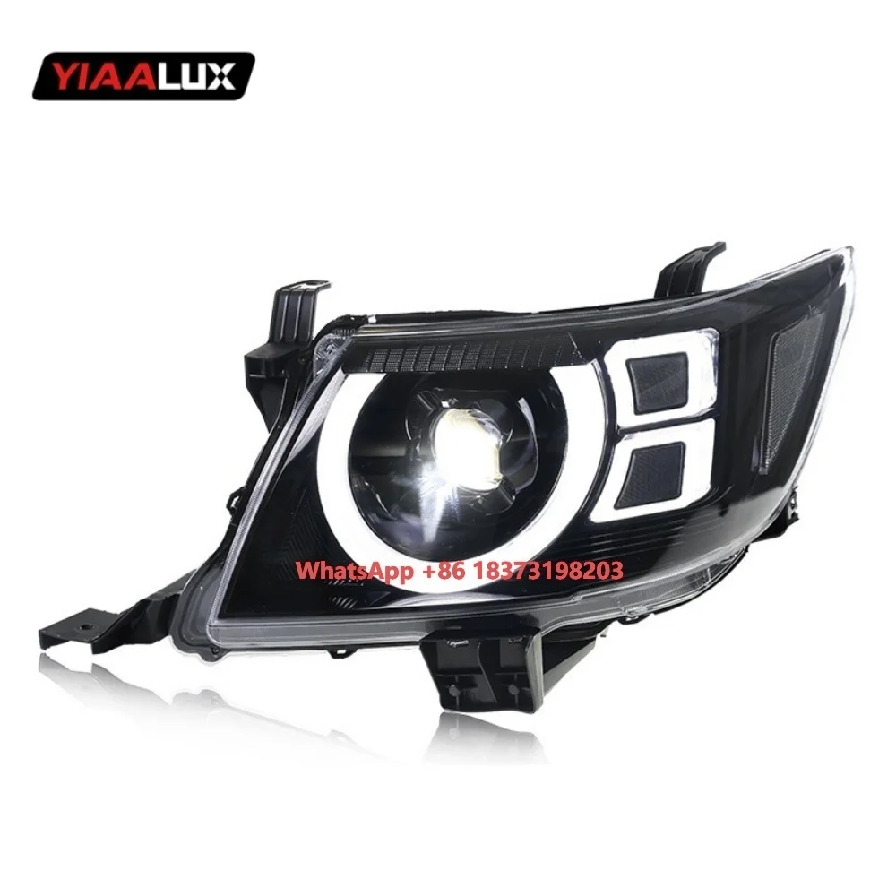 

Car Lights for Toyota Hilux Vigo Headlight 2012-2014 LED Headlights Signals Auto Accessories Daytime Running Lights