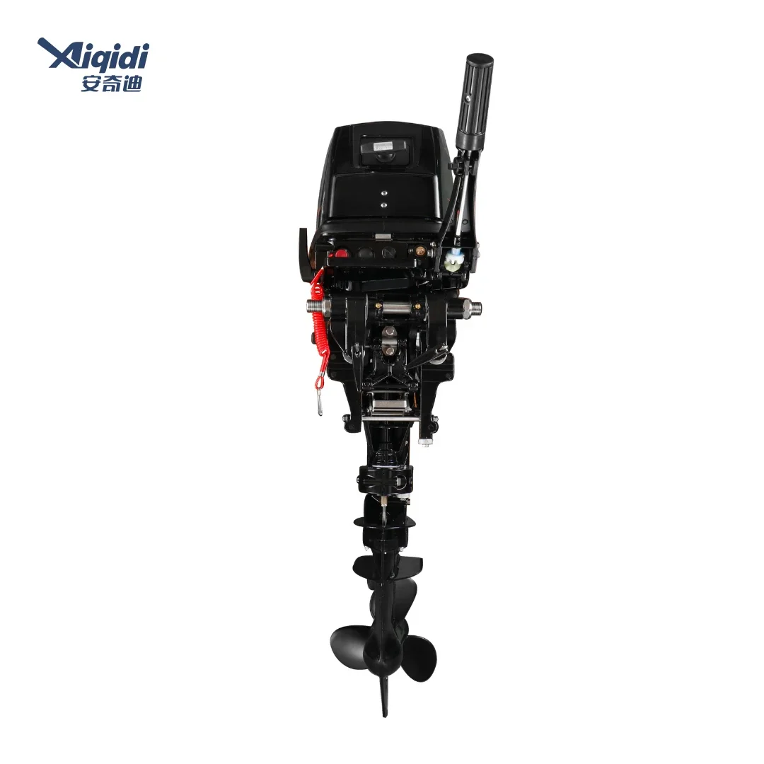 Outboard Motor AIQIDI Popular 18HP 2-Stroke Water Cooling Tilt Handle Yacht Engine Outboard