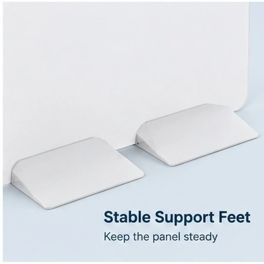 Acrylic Desktop Divider Panel Table Privacy Panel Freestanding Tabletop Partition Office Workspace Studying School