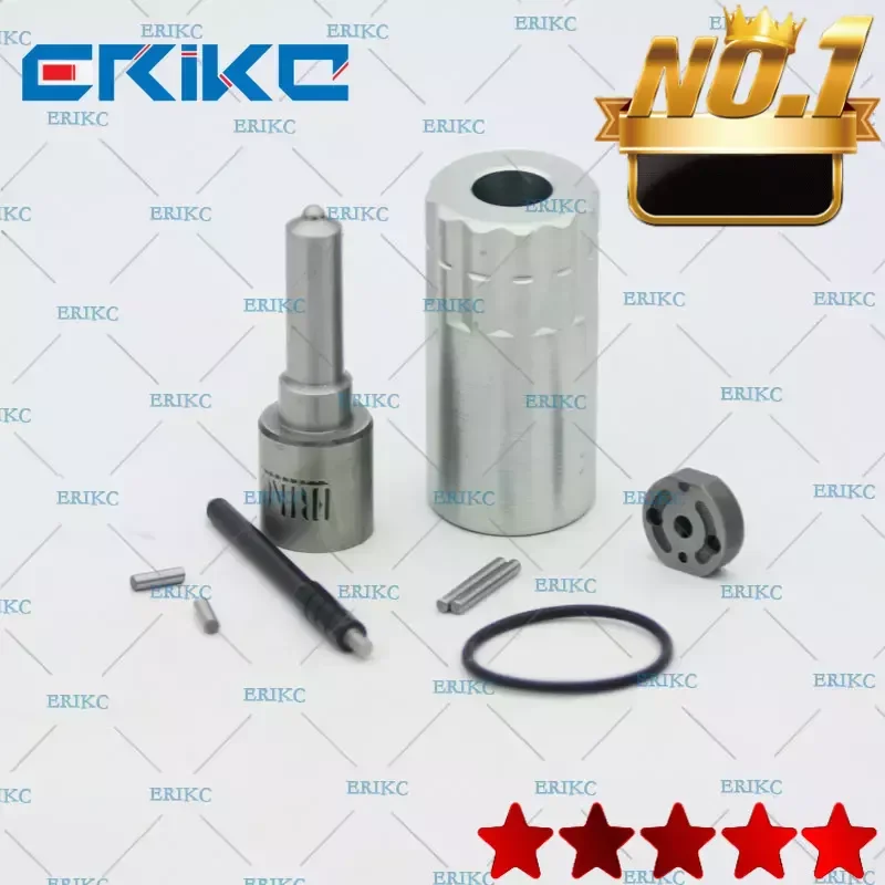 

ERIKC 095000-6363 Fuel Injector 095000-6360 Overhaul Repair Kits Nozzle DLLA158P844 Valve 19# Plate for Isuzu Foward 4HK1 5.2L