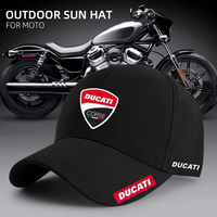 Motorcycle Baseball Caps Unisex Beach Sunscreen Hats Snapback Cap for Ducati Panigale Diavel Scrambler