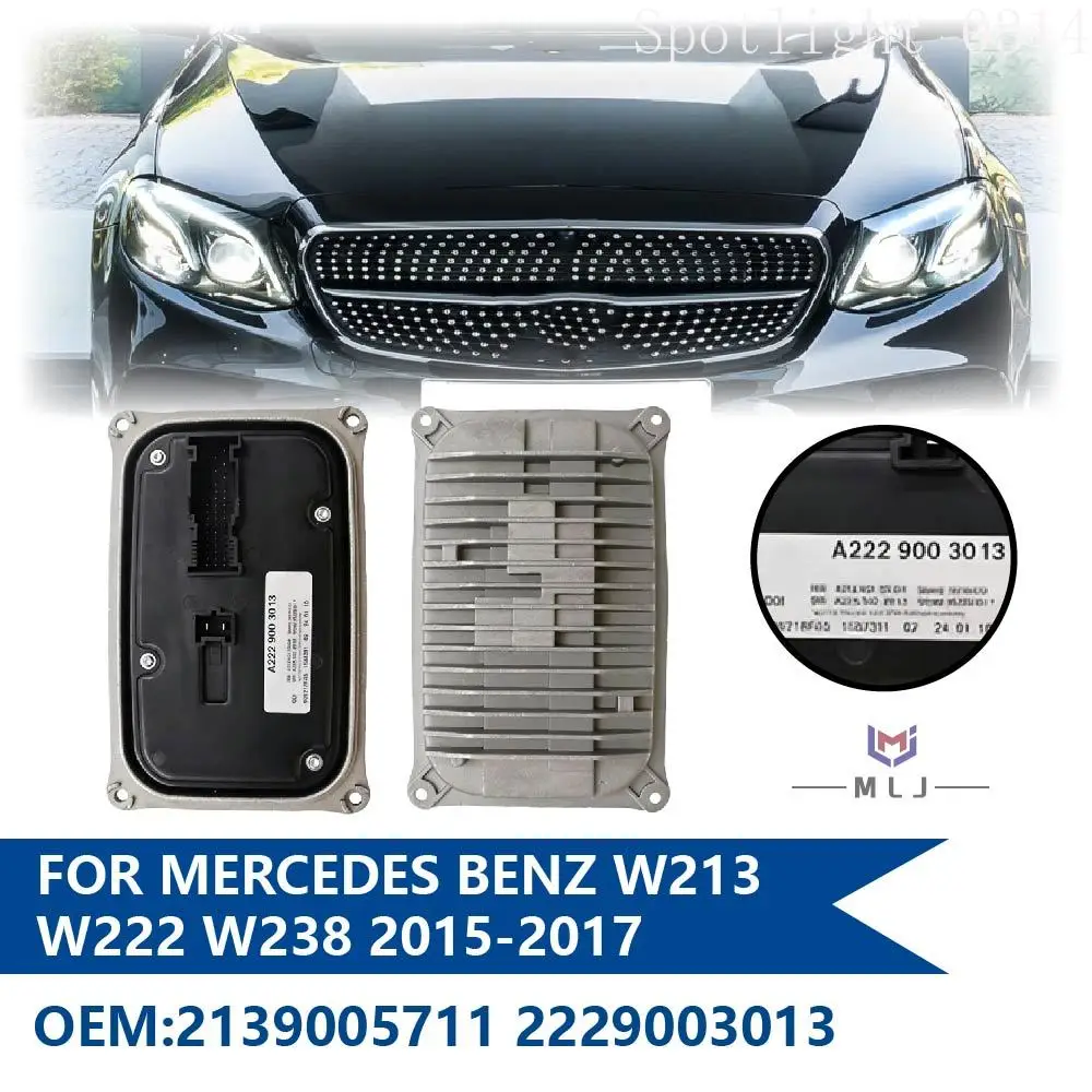 

A2139005711 A2229003013 For Mercedes-Benz W213 W222 W238 2015 2016 2017 Control Module Unit Headlight Ballast Driver Computer