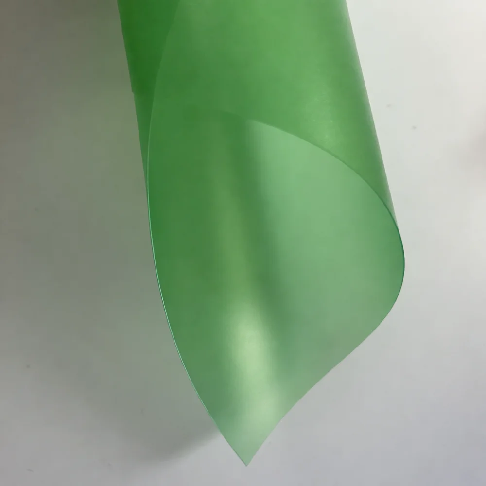 Colorful Translucent PP Frosted Plastic Sheet A4 PVC Board Diy Handmade Crafting Tool Drawing Protector Art Stationery