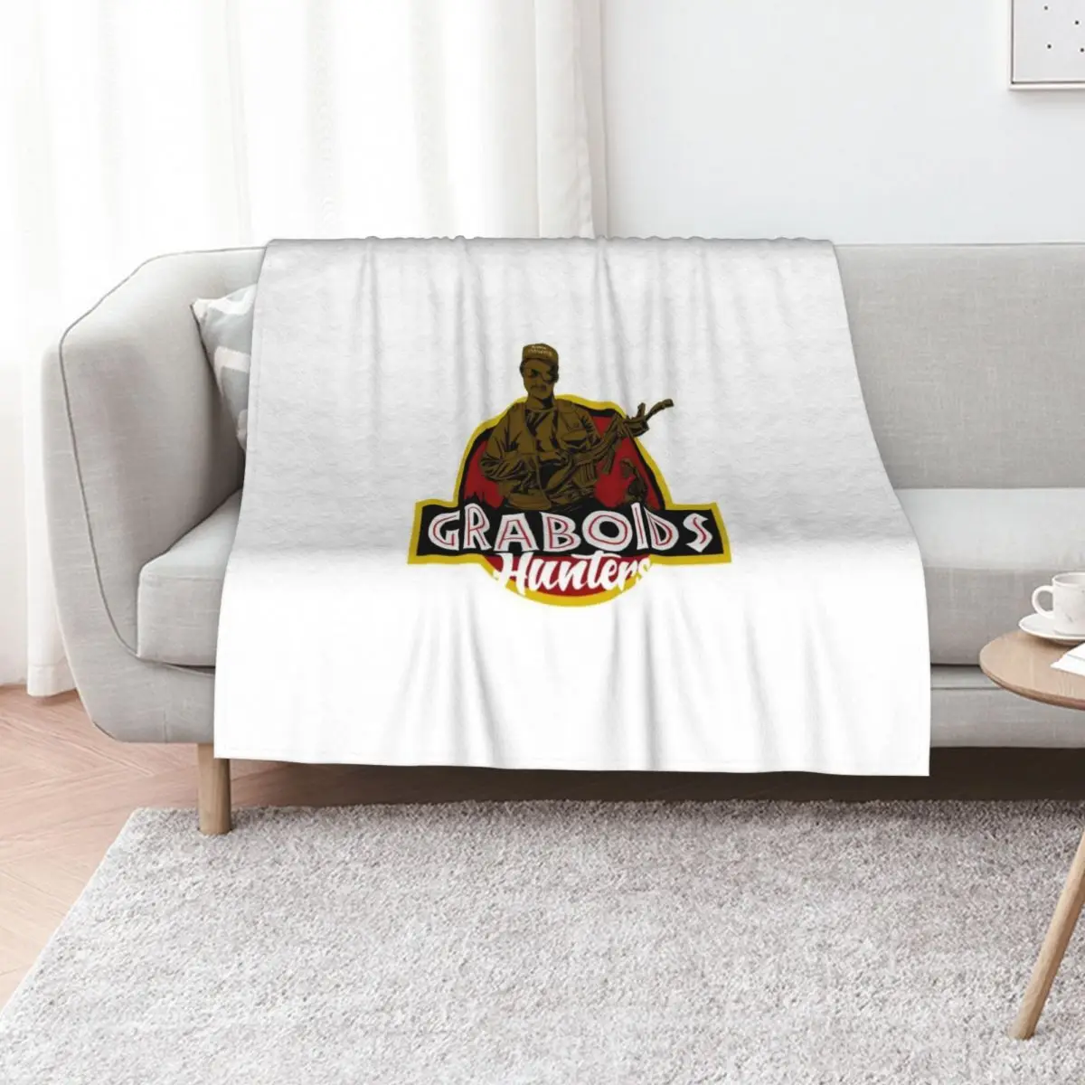 Tremors Graboids Hunters Classic T-Shirt Throw Blanket Foldable Soft Warm Blanket for Outdoor Use