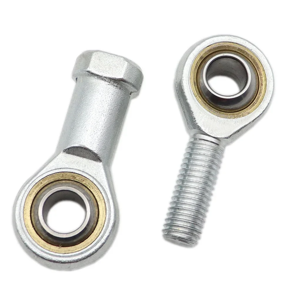 4pcs 5mm/6mm/8mm/10/12mm/16mm/18mm/20mm Male/Female SA SI T/K POSA8 PHSA8 Ball Joint Metric Threaded Rod End Bearing