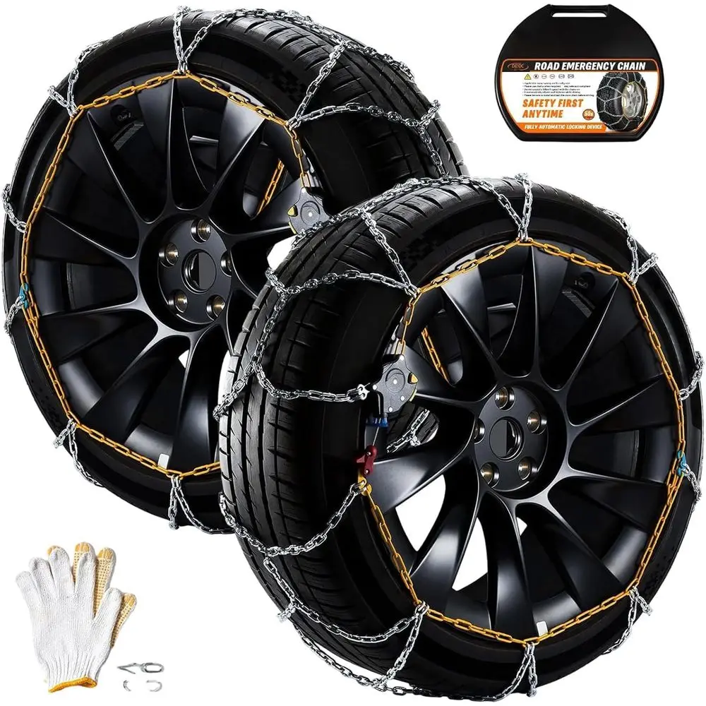 

Цепи для шин, снежные цепи для внедорожников, автомобилей, седанов, грузовиков, 1 мин., быстрая посадка, легкая бензопила, многоразовая универсальная аварийная тяговая цепь